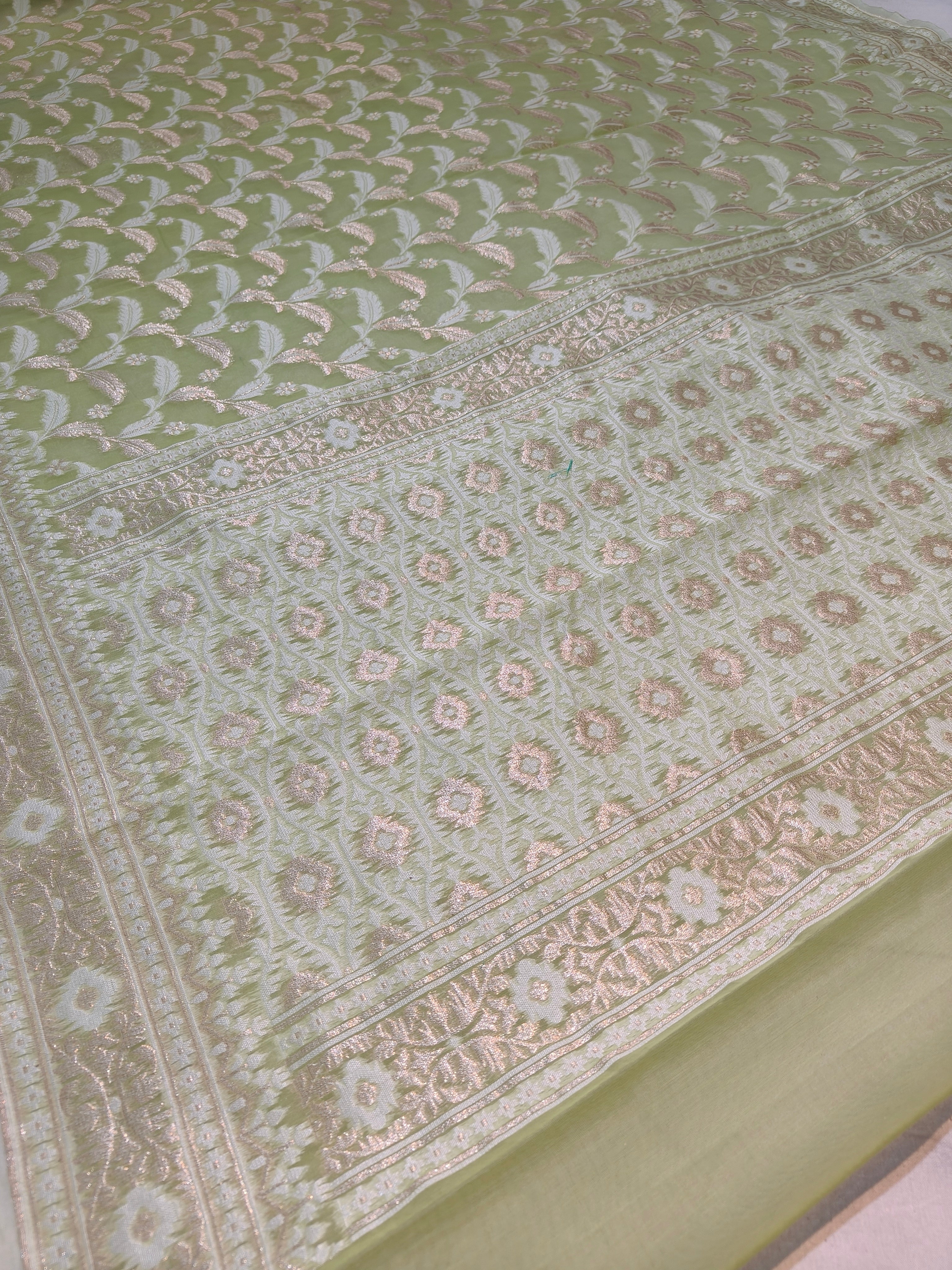 Pure Banarasi Cotton Silk Saree