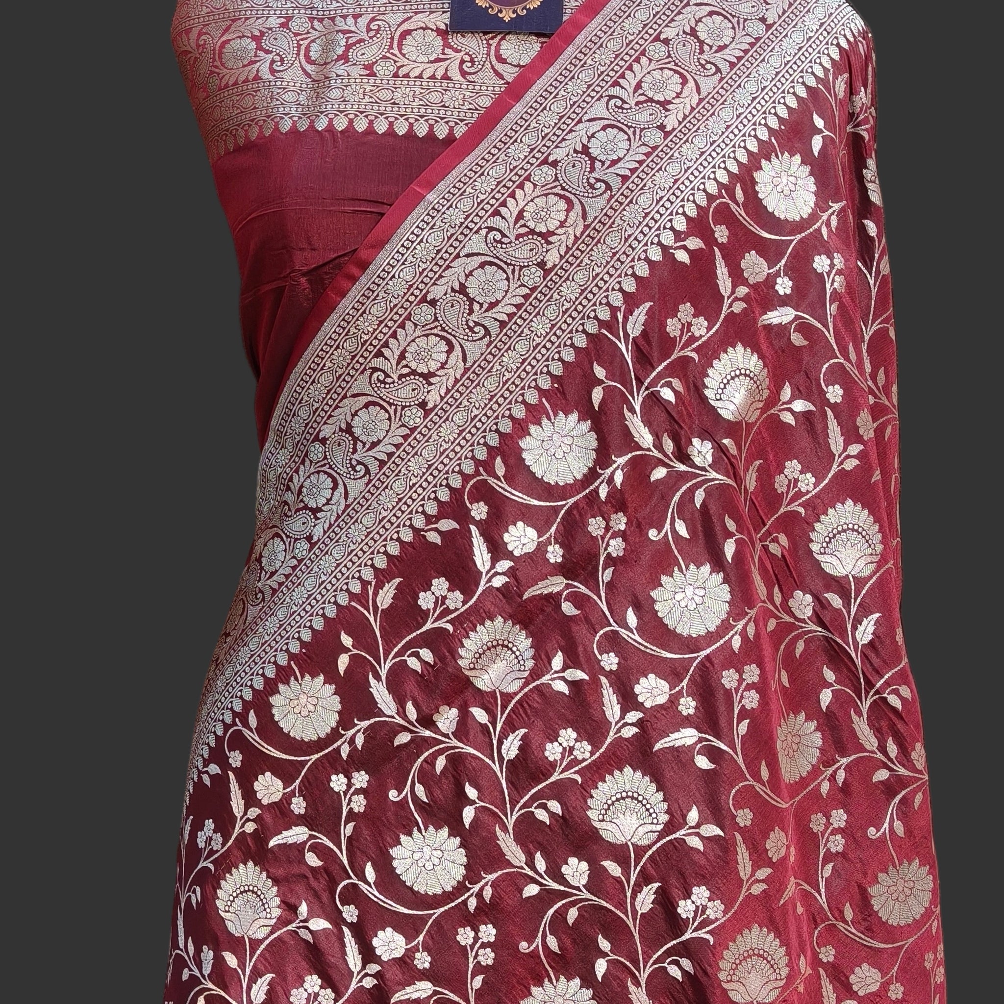 Pure Banarasi Katan Silk Saree