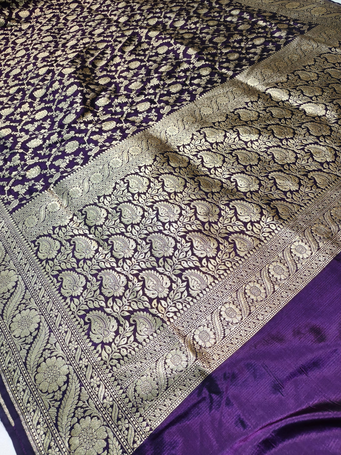 Pure Banarasi Katan Silk  Saree
