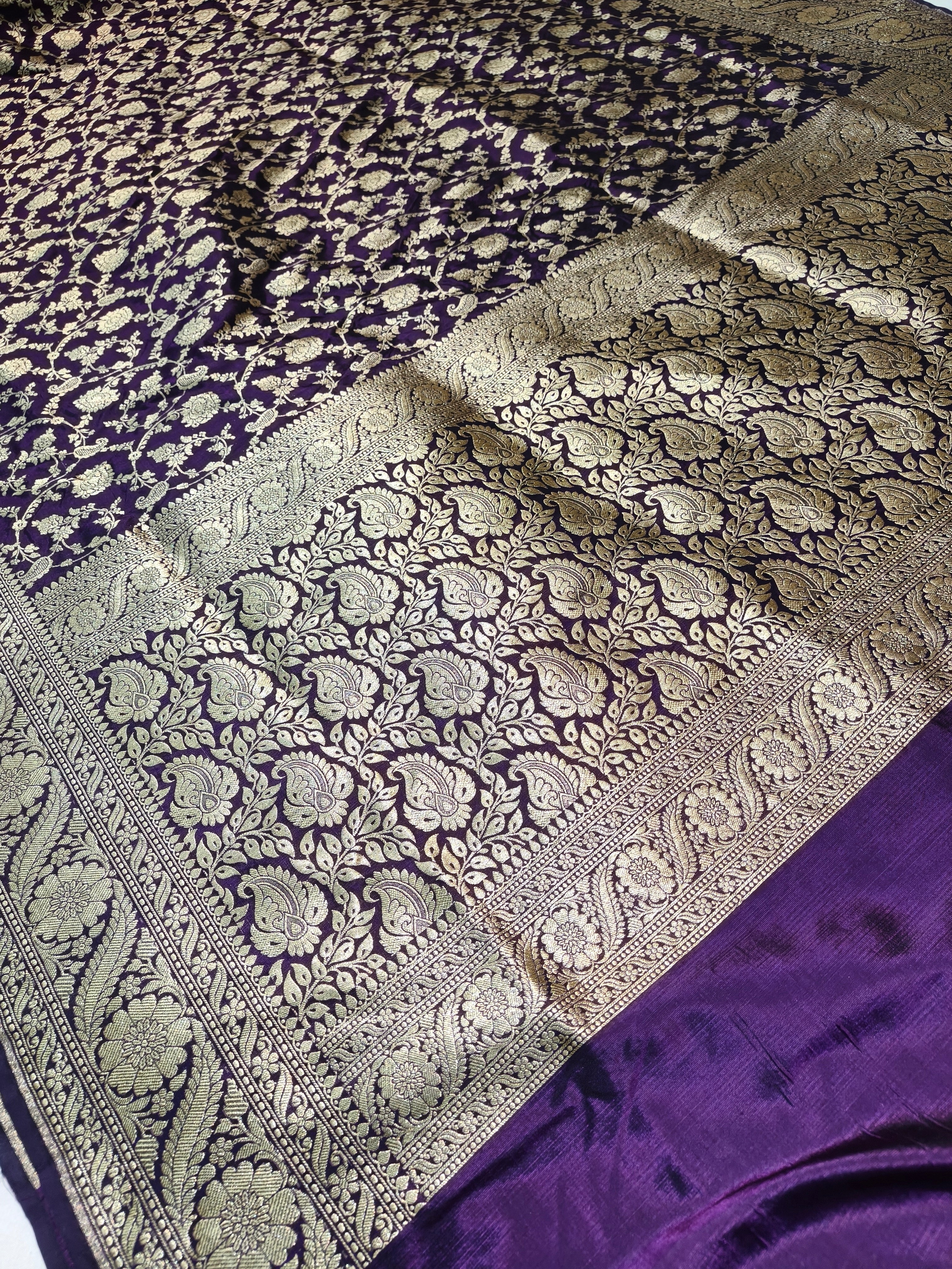 Pure Banarasi Katan Silk  Saree
