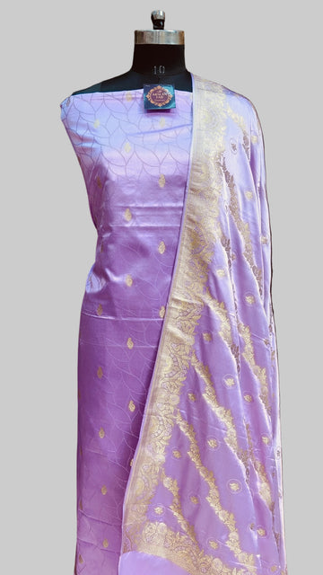 Banarasi Mashru Silk Suit