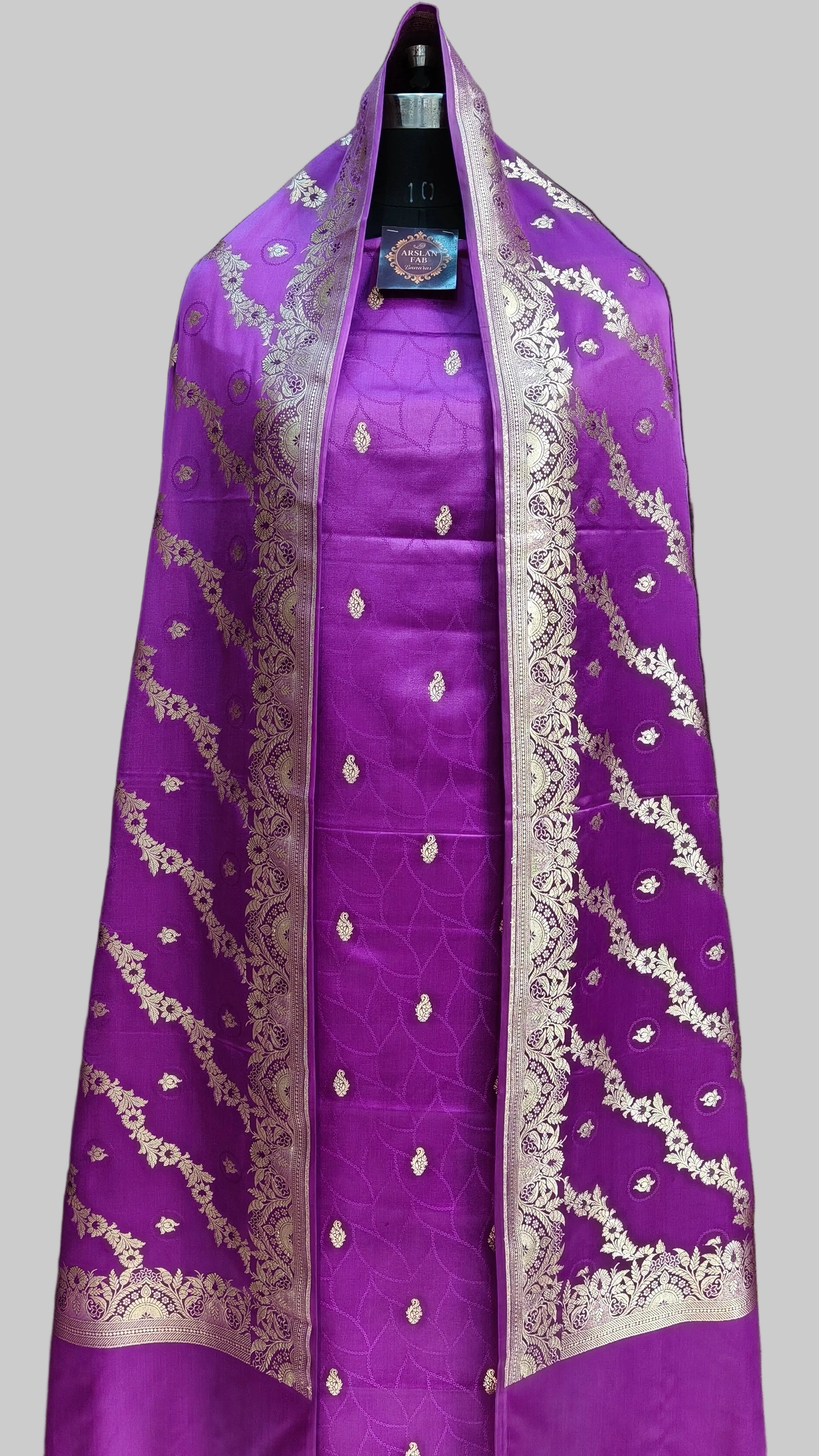 Banarsi Mashru Silk Suit