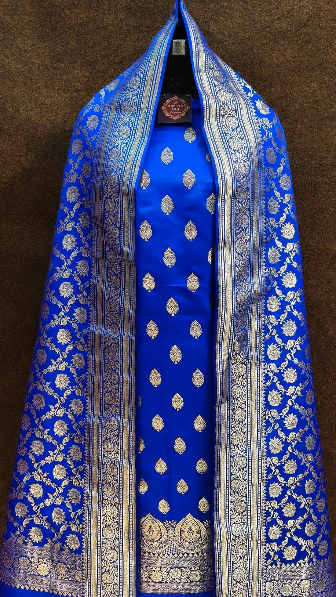 Banarasi Satin Silk Suit