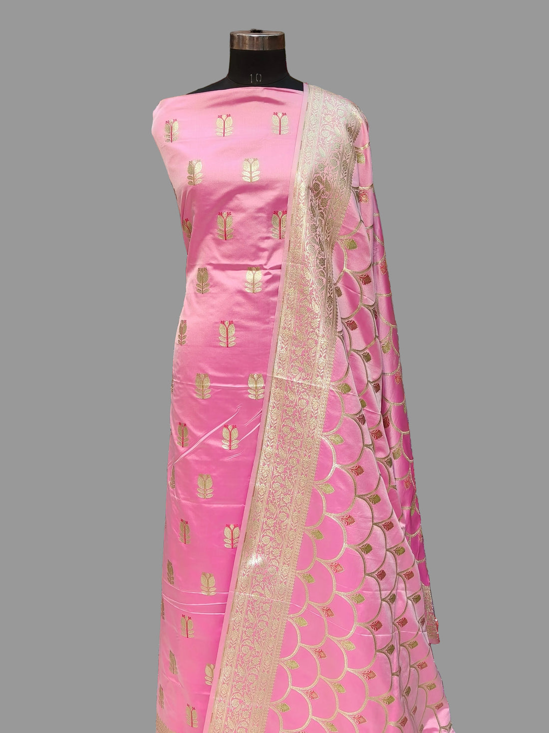 Banarasi Mashru Silk Meena Suit