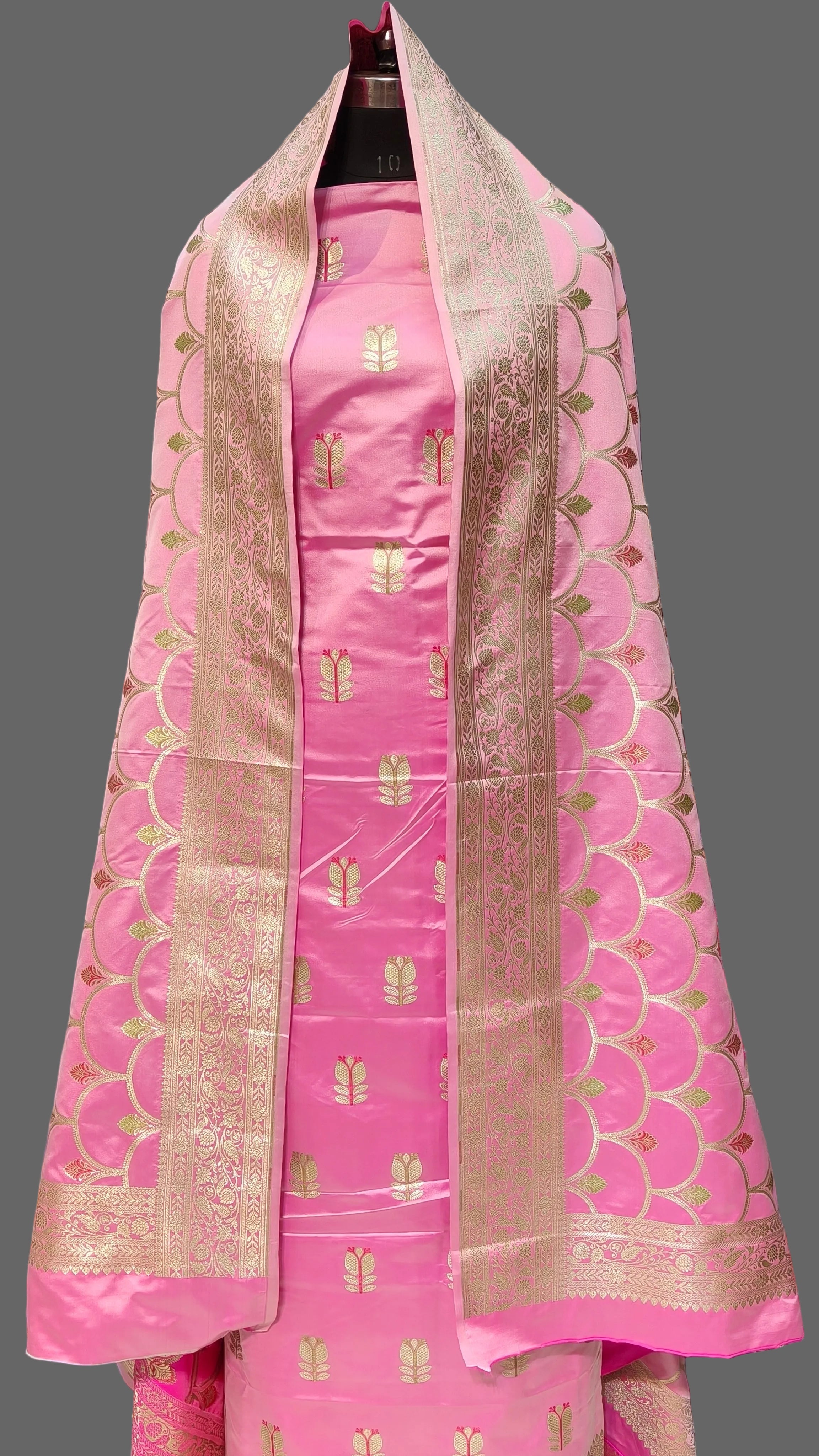 Banarasi Mashru Silk Meena Suit