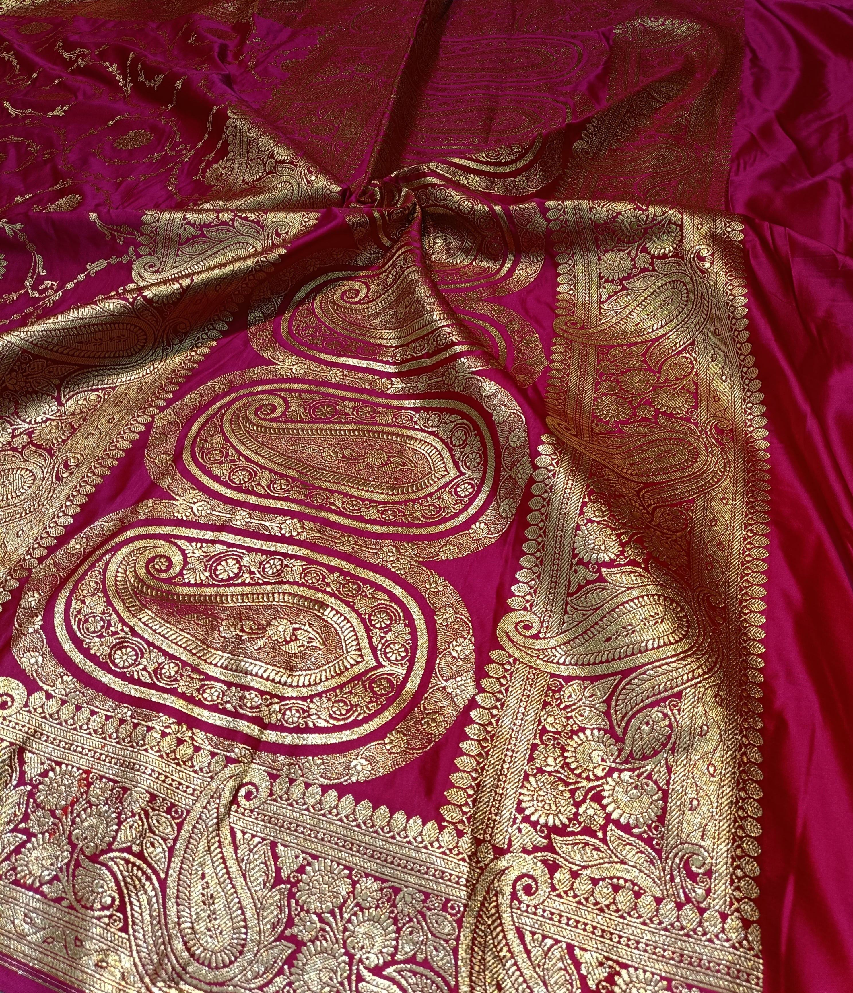 Banarasi Saten Silk Saree
