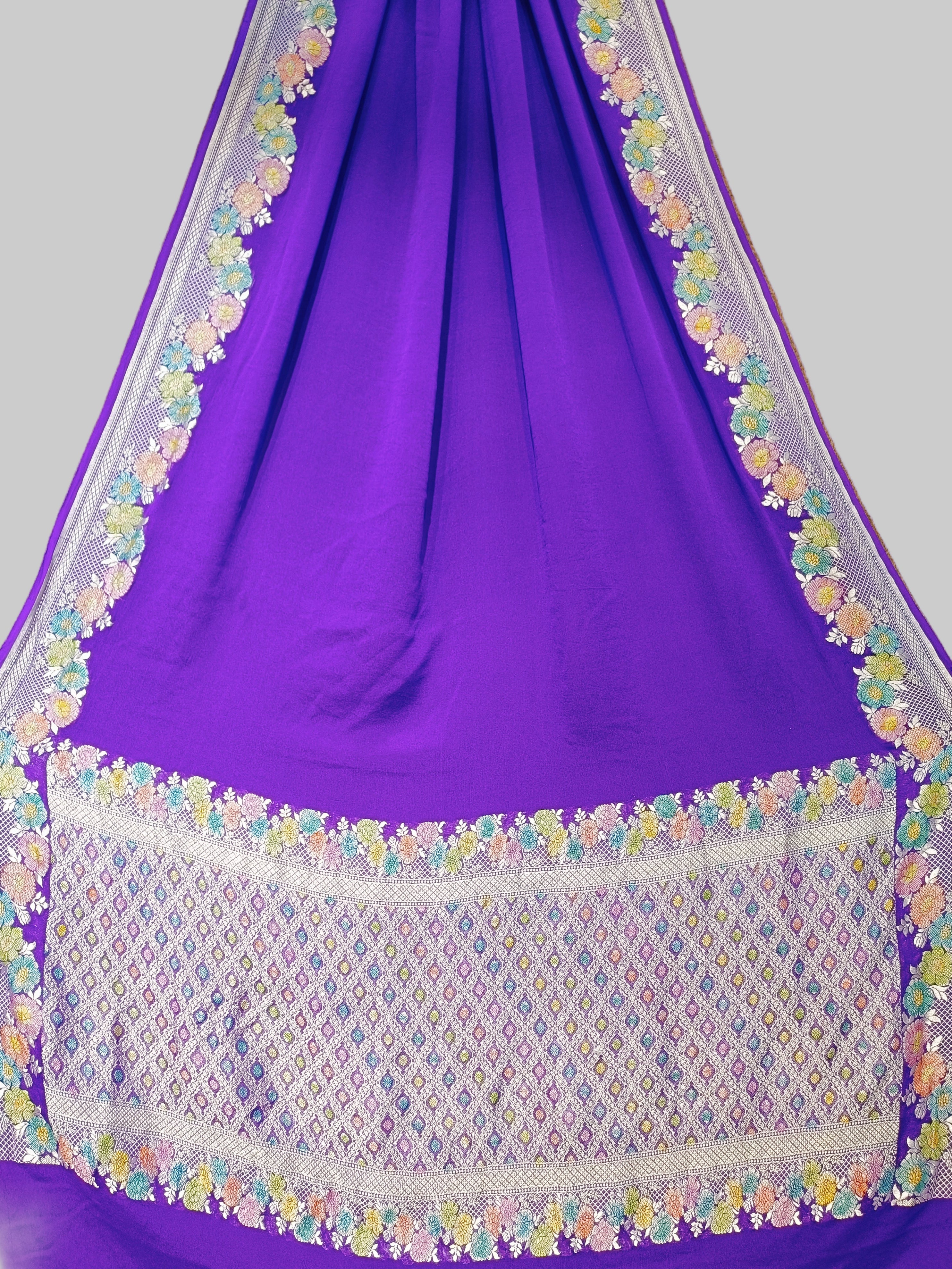 Banarasi Pure Khddi Georjette Saree