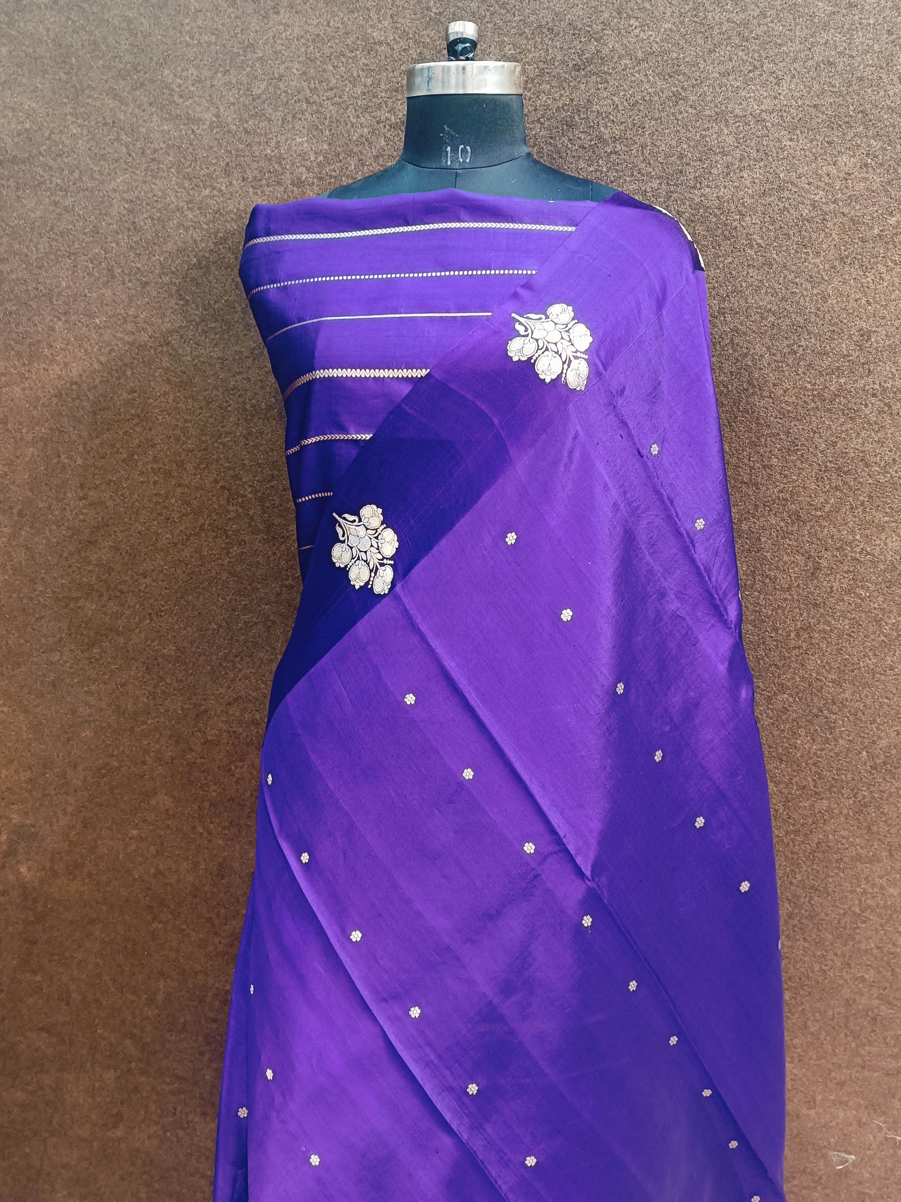 Baranasi Pure Raw Mango Silk Kaduva