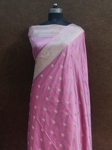Banarasi Raw Mashru Silk Saree