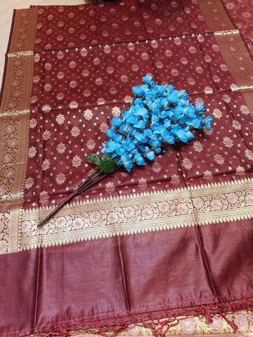 Banarasi alfi Silk Suit