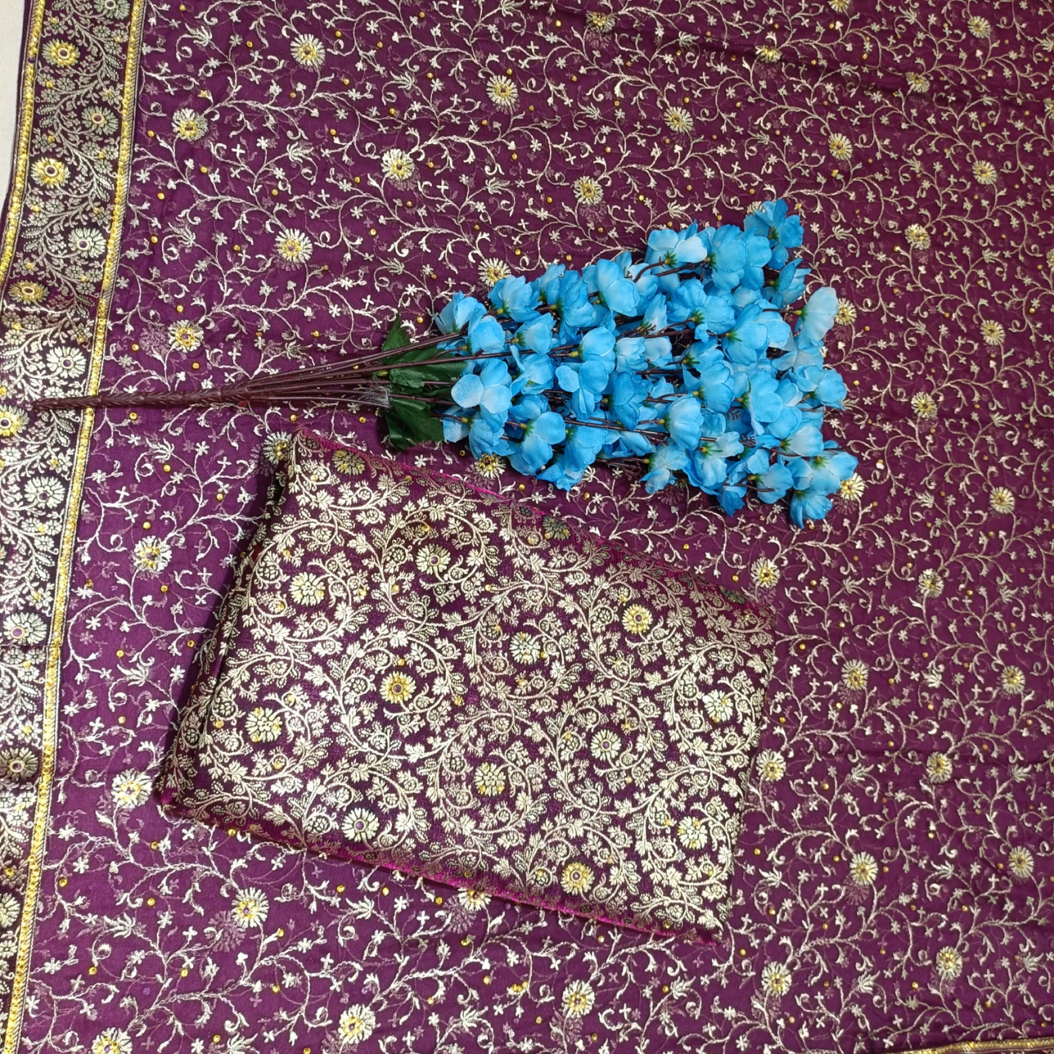 Banarasi wedding gharara
