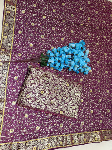 Banarasi wedding gharara