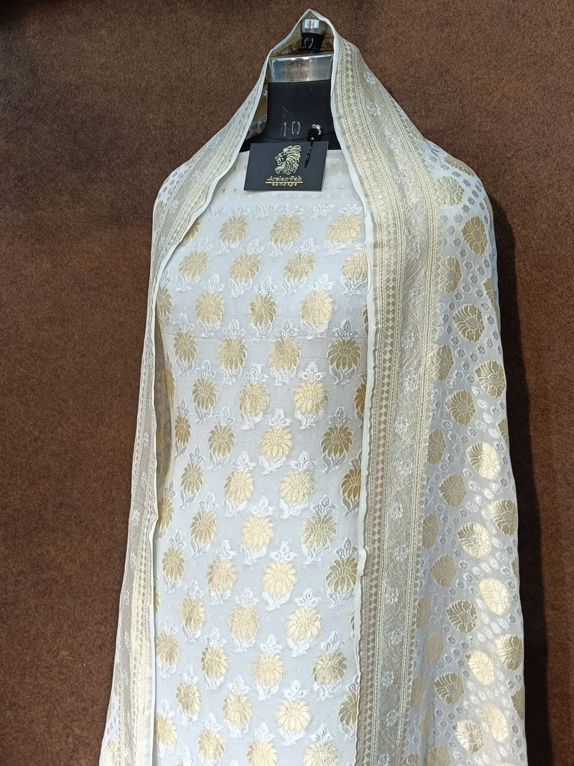 Banarasi khaddi Chiffon