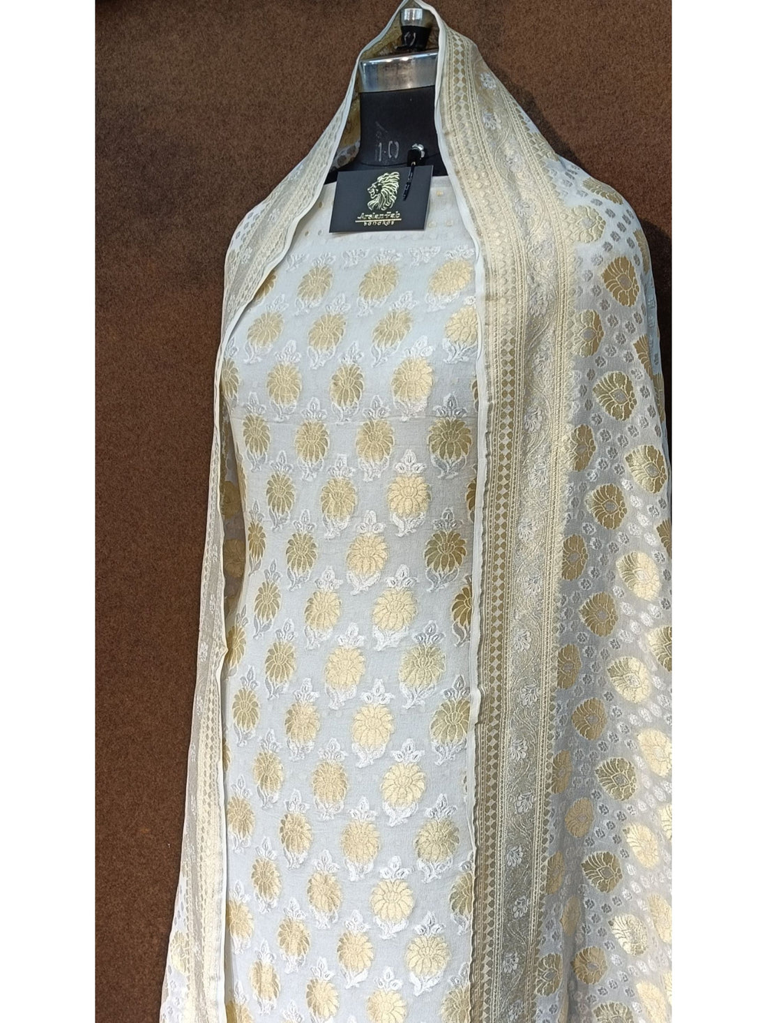 Banarasi khaddi Chiffon