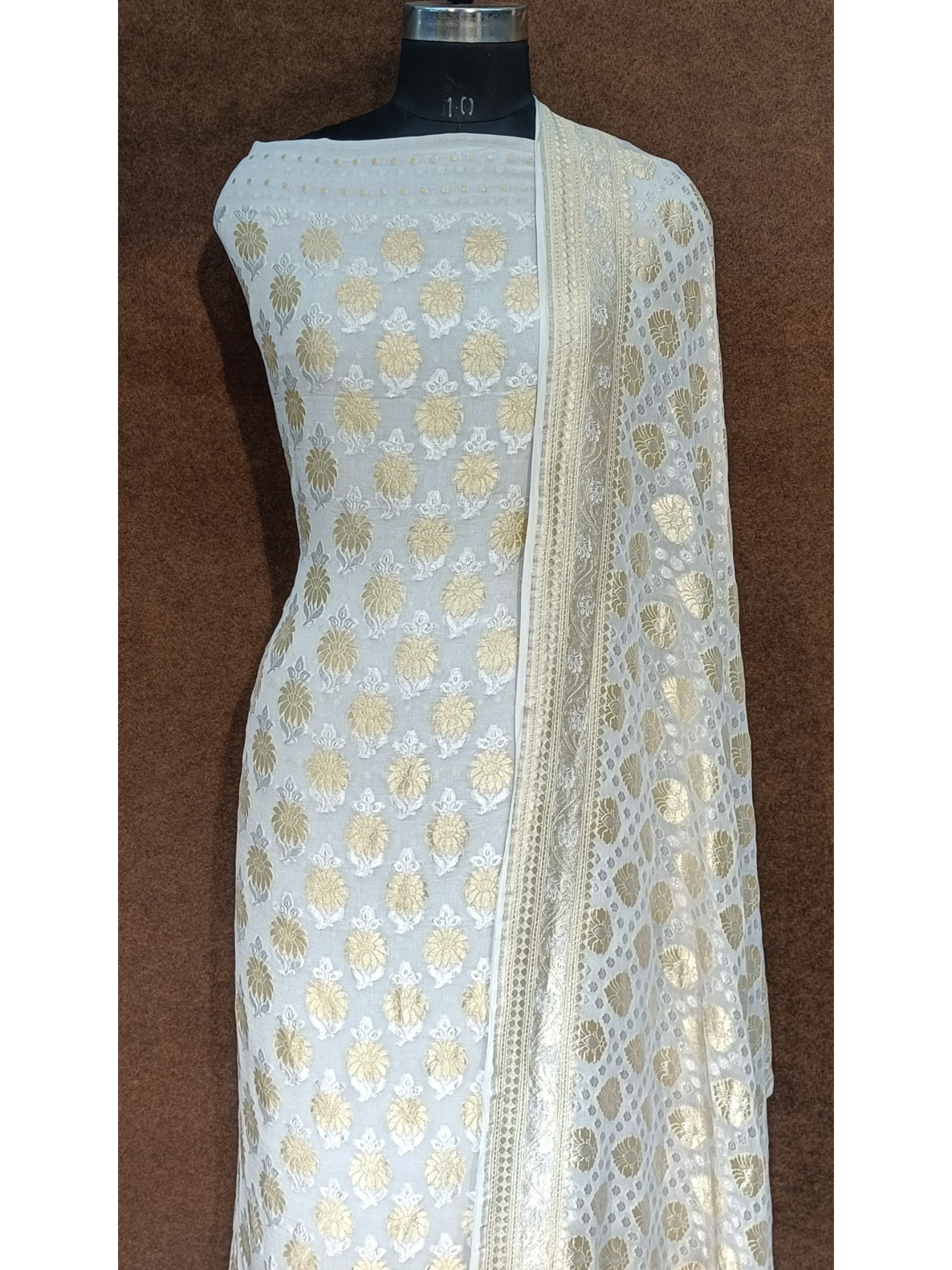 Banarasi khaddi Chiffon